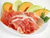 Ham and cantalupe Italian prosciutto e melone